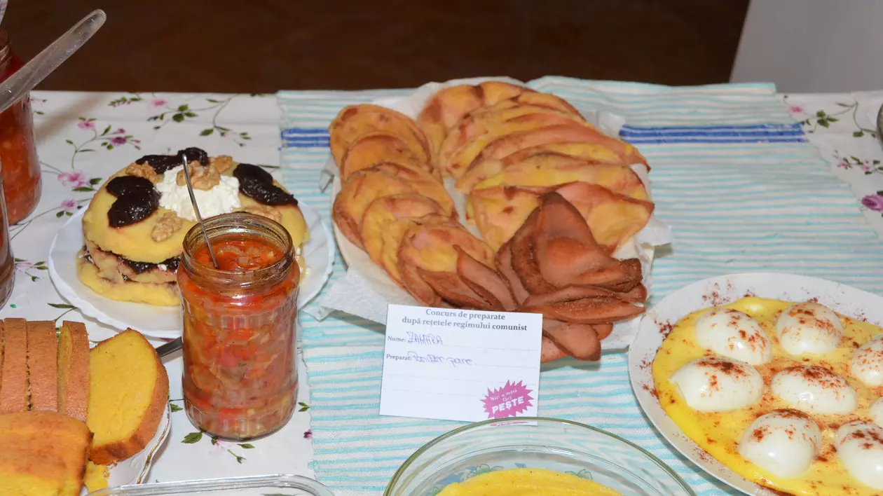 Concurs de reţete culinare din perioada comunistă, la Zalău. Printre preparate, parizerul pane şi pasta de slănină sau tortul de mămăligă cu magiun de prune