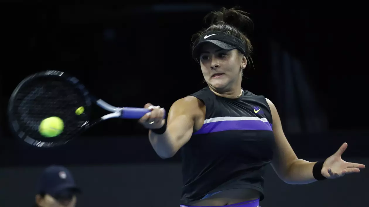 Bianca Andreescu, mai bine cotată decât Simona Halep la câștigarea Turneului Campioanelor