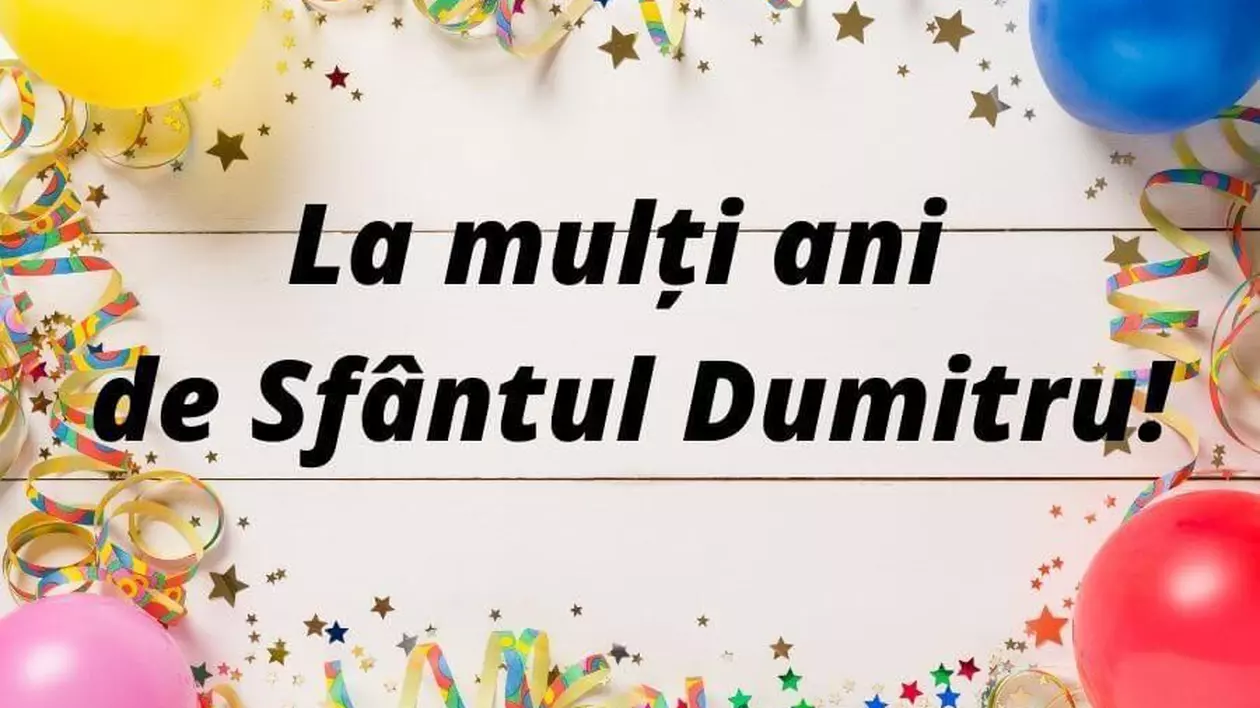 Mesaje la multi ani de Sfantul Dumitru