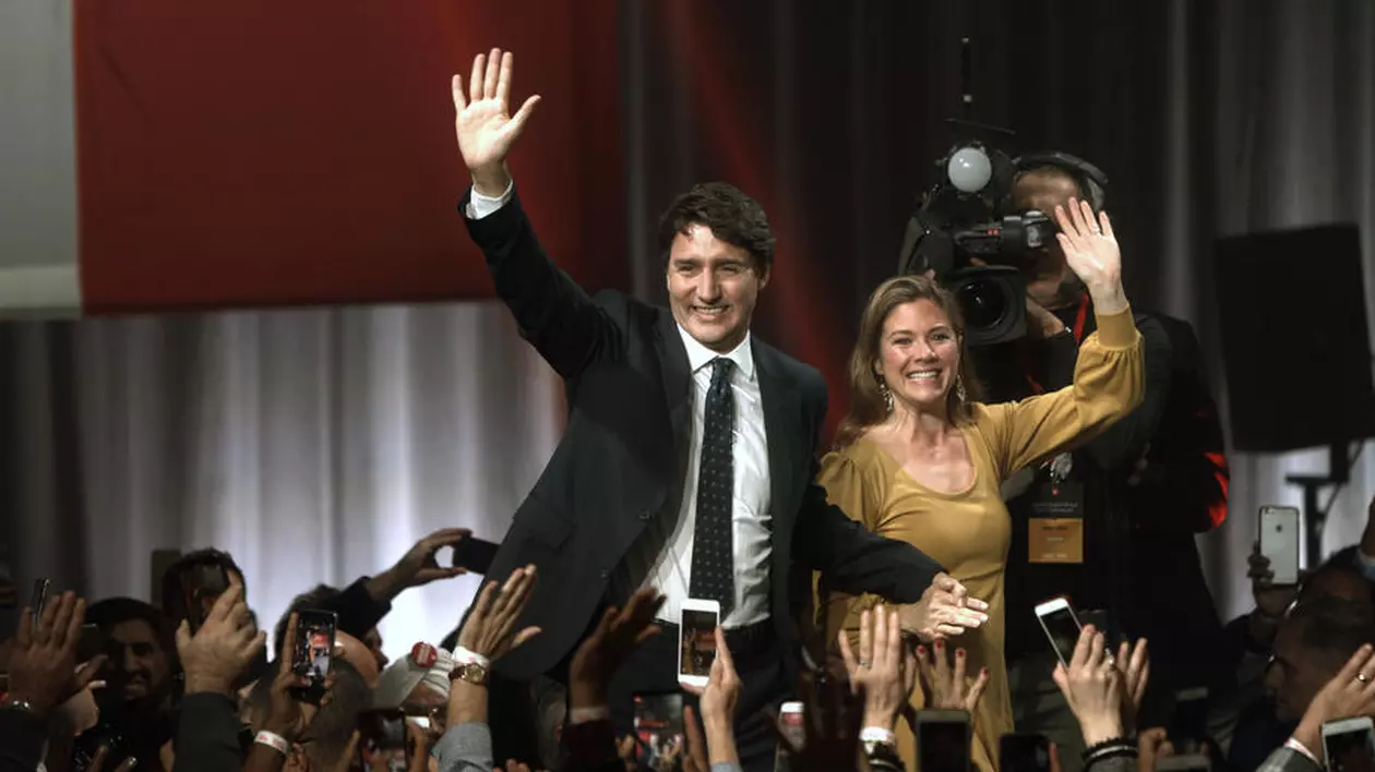 Justin Trudeau și soția