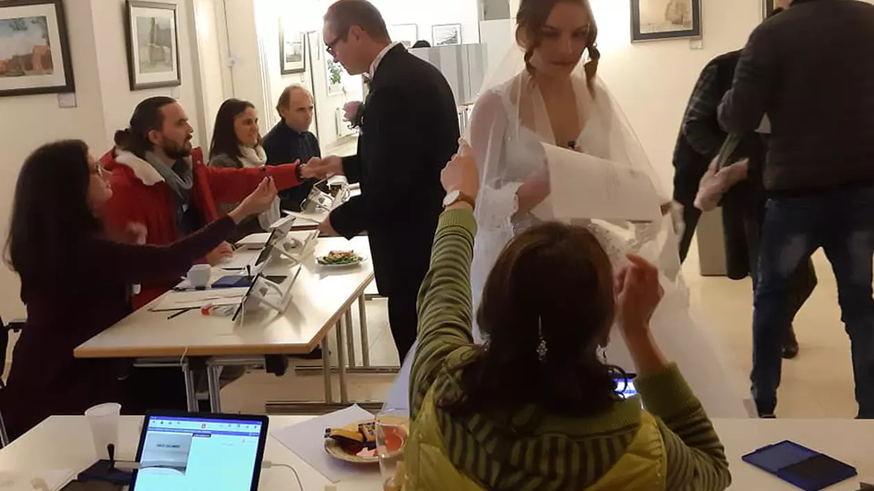 De la nuntă, direct la vot. Românii, prima comunitate europeană din Germania