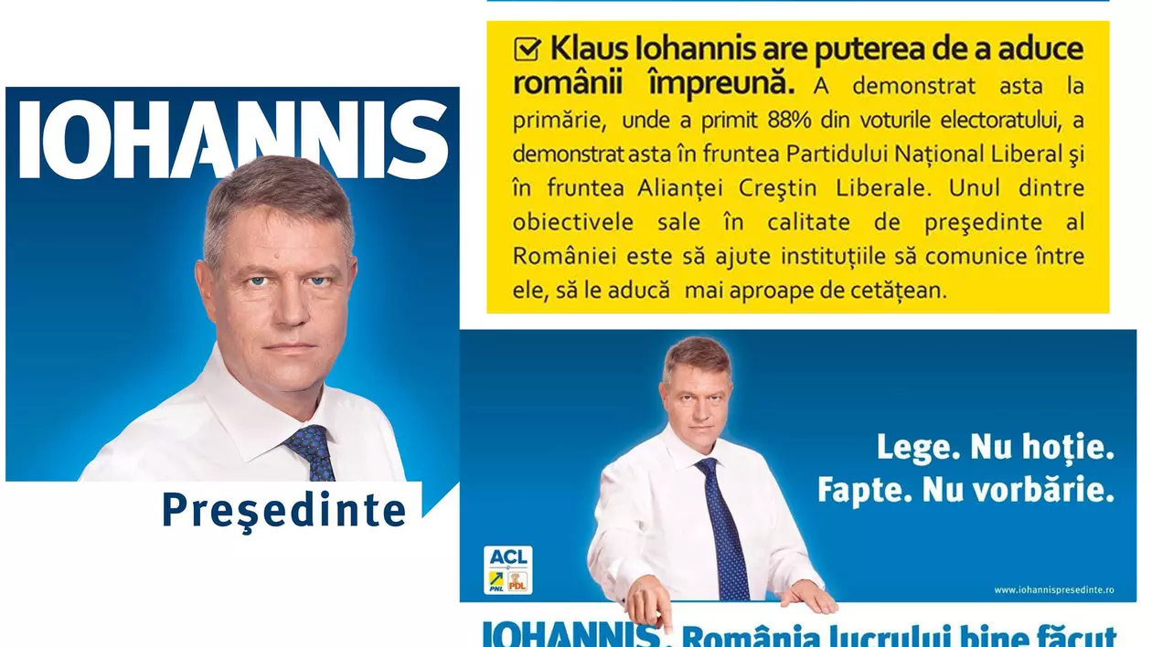 Istoria ultimelor alegeri prezidențiale - Anul 2014: Iohannis l-a depășit pe Ponta, răsturnând situația în turul al doilea! ”România lucrului bine făcut”