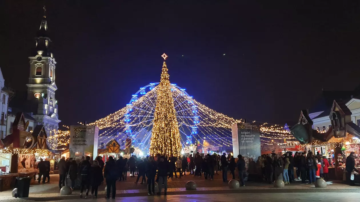 Provincia ține pasul cu Bucureștiul la capitolul Târgurilor de Crăciun. Maratonul vedetelor la Oradea, în timp ce Sibiul se laudă cu proiecții video spectaculoase