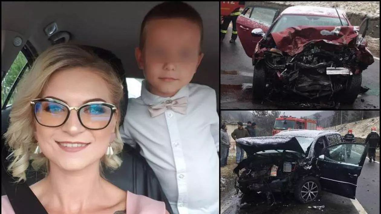 Dramă într-o familie din Bacău, înainte de Anul Nou. O tânără mamă și fiul ei de 5 ani au murit într-un accident violent în drum spre biserică