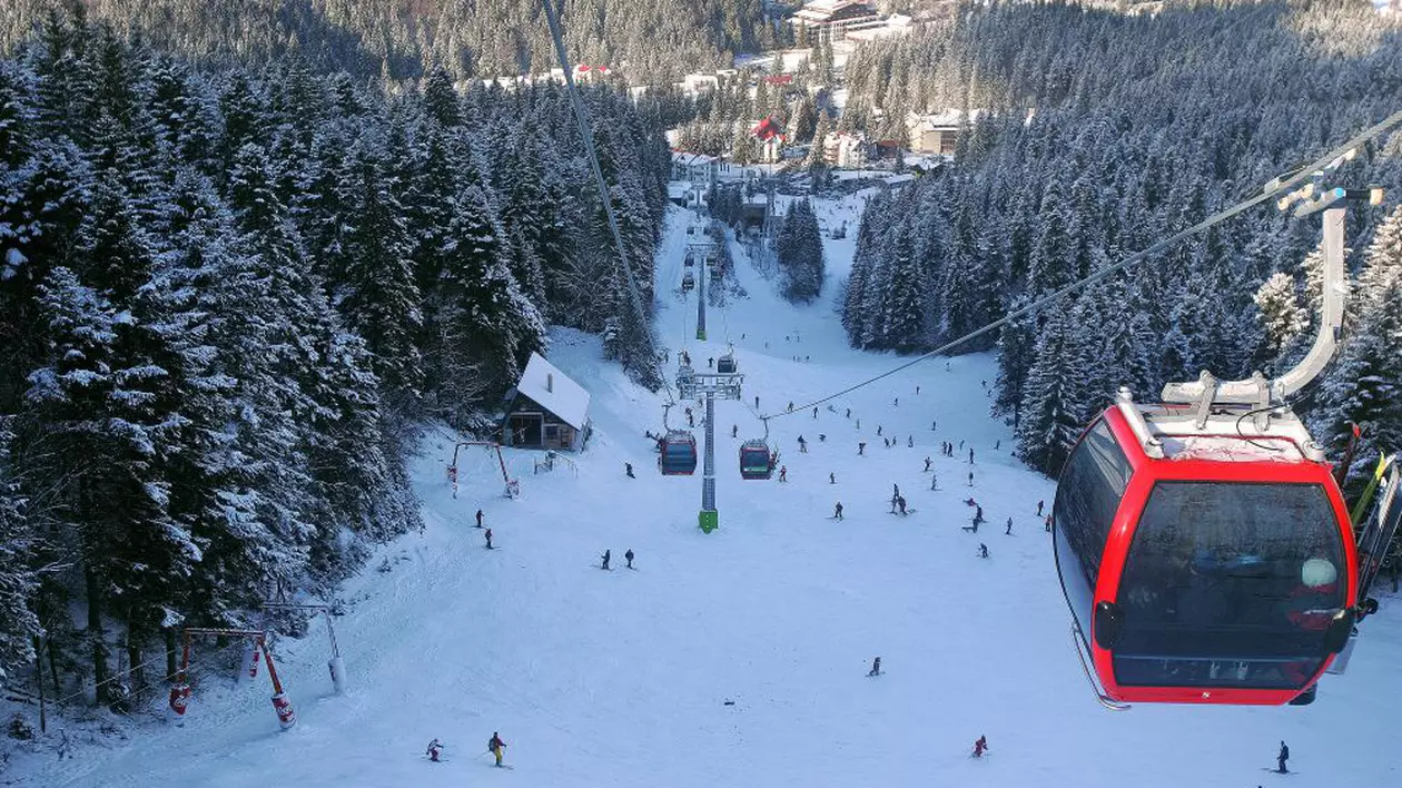 Poiana Brașov, Partie, telecabina, Brasov, iarna, sporturi de iarna 