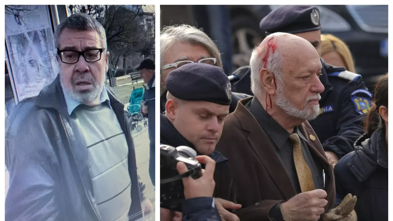 UPDATE | Agresorul lui Gelu Voican-Voiculescu a fost identificat. Jandarmii l-au avut inițial în mâini, dar l-au lăsat să plece!