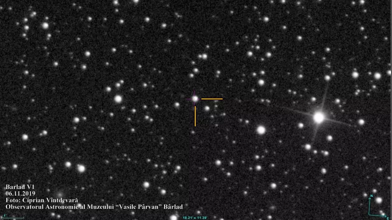 Descoperire astronomică de senzație în România: o stea va purta numele Bârlad