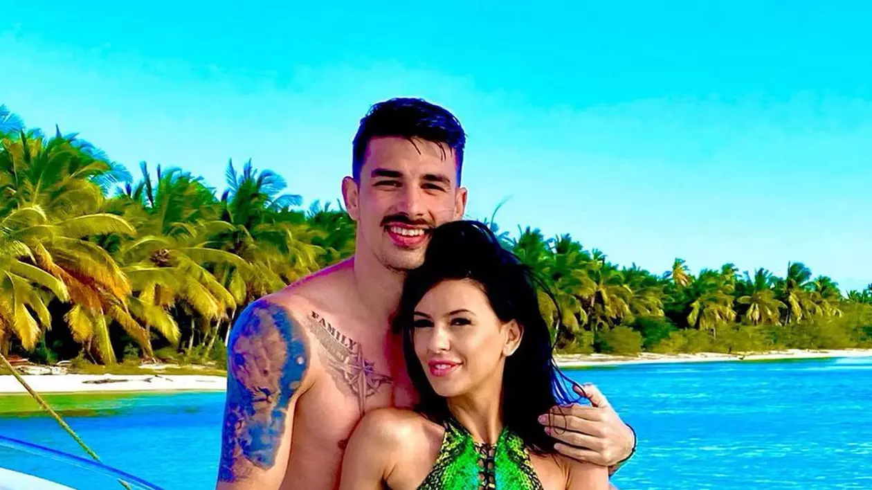 Sergiu Hanca și Andreea, sotia fotbalistului