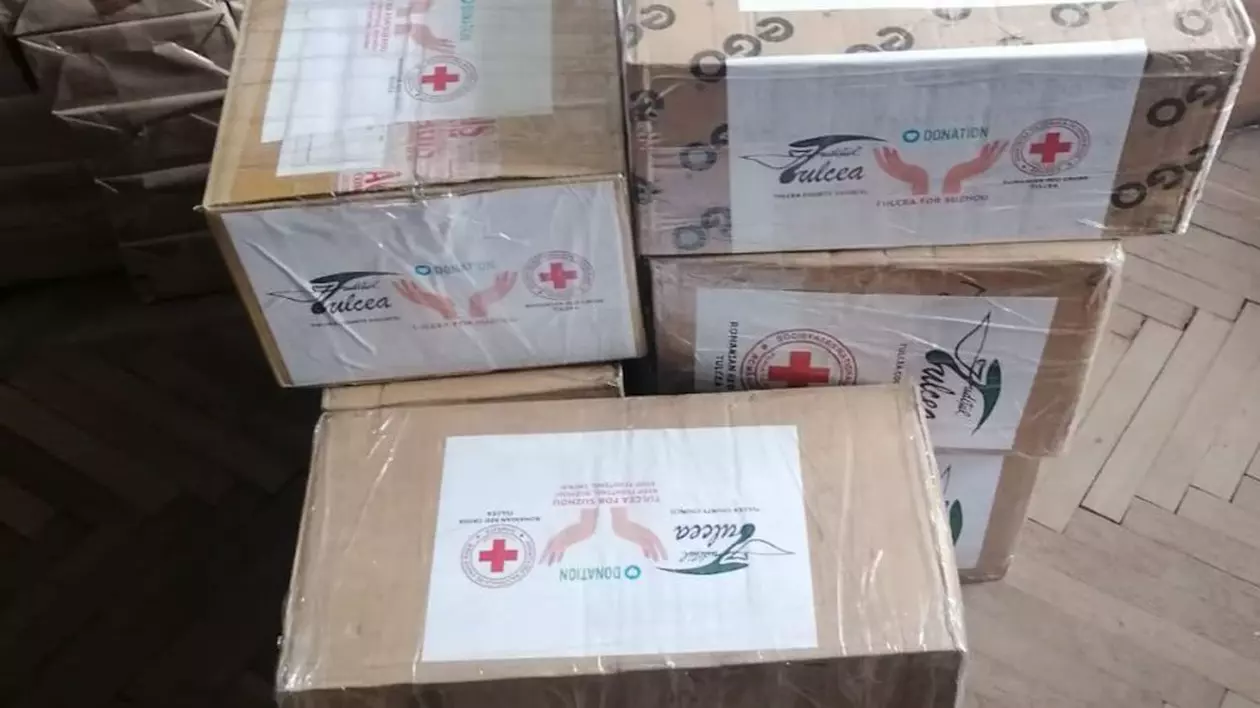 Tulcea trimite în China zeci de mii de măști de protecție
