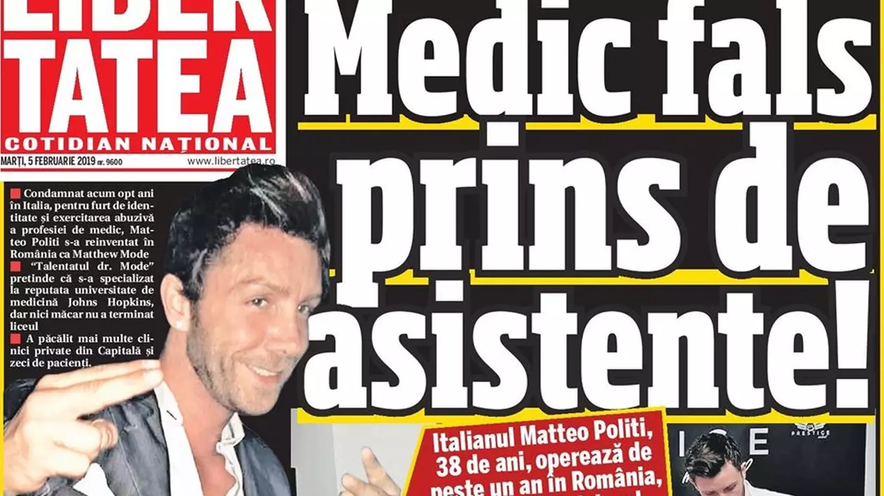 Seria “Medici falși”, publicată de Libertatea, marele premiu la Gala Superscrieri 2019. Vintilă Mihăilescu, premiu post-mortem pentru Cartea Anului