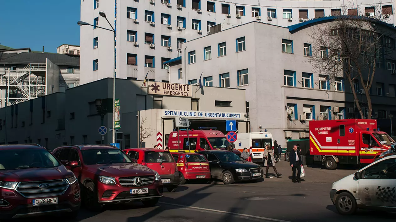 Alertă la Spitalul de Urgență Floreasca: un pacient a fost diagnosticat pozitiv cu coronavirus. A intrat în contact cu mulți medici