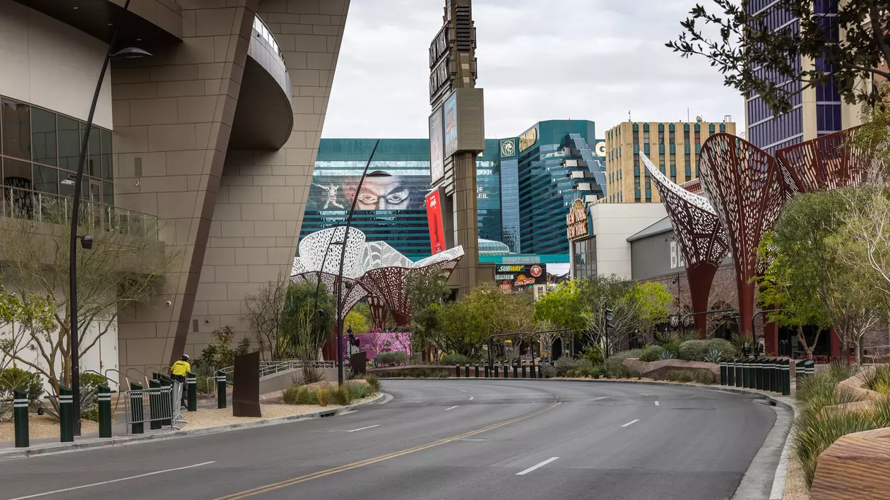 Las Vegas, imagini dezolante. Cum arată  capitala mondială a distracței în prima zi după ce au fost închise cazinourile și hotelurile