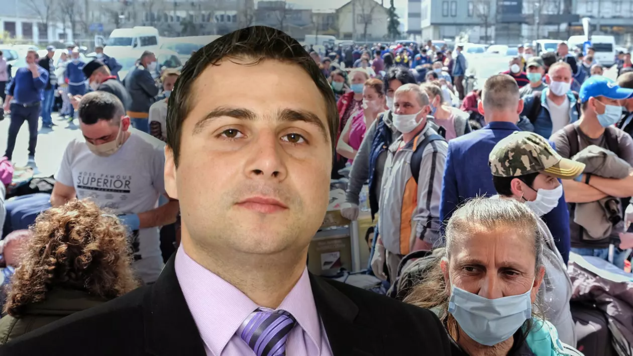 Primarul comunei carantinate din Suceava, motivări halucinante despre cum a dat adeverințe ca să plece zeci de oameni la muncă în Germania, de la aeroportul din Cluj