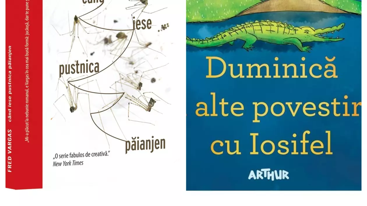 PORȚIA DE CARTE / Păianjeni letali și mici eroi pentru copii