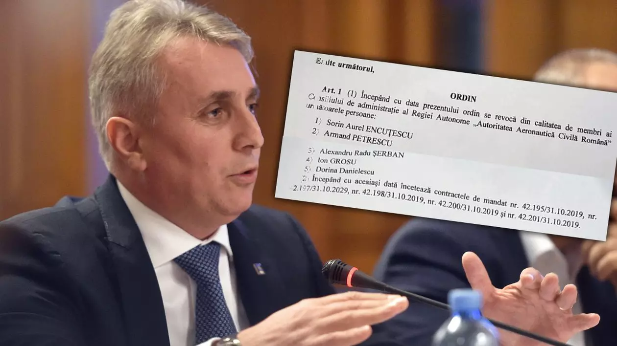 Conducerea Autorităţii Aeronautice, demisă de ministrul Bode. S-au fraudat examenele de piloți, iar șefii au făcut o ședință CA în care au luat 12.656 de lei fiecare