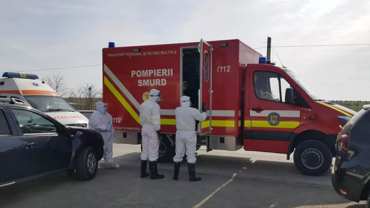 VIDEO Un bărbat, aflat într-un centru de carantină, a fost găsit mort