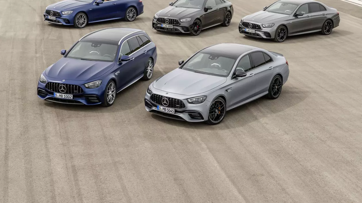 Versiunile de performanță ale gamei Mercedes-Benz Clasa E au primit un facelift consistent