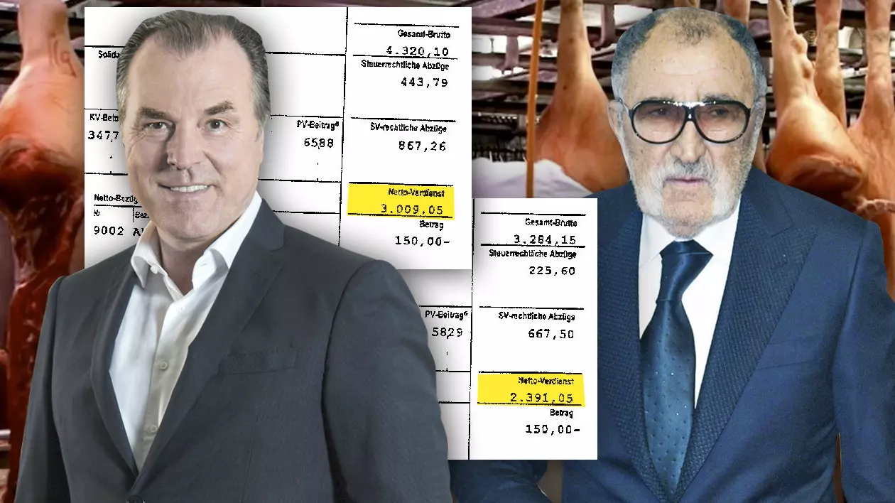 Țiriac arată statele de plată anonimizate din abatorul cu 1.000 de români infectați: ”Românii câștigă și 3.000 de euro pe lună, nu așa arată sclavagismul!”