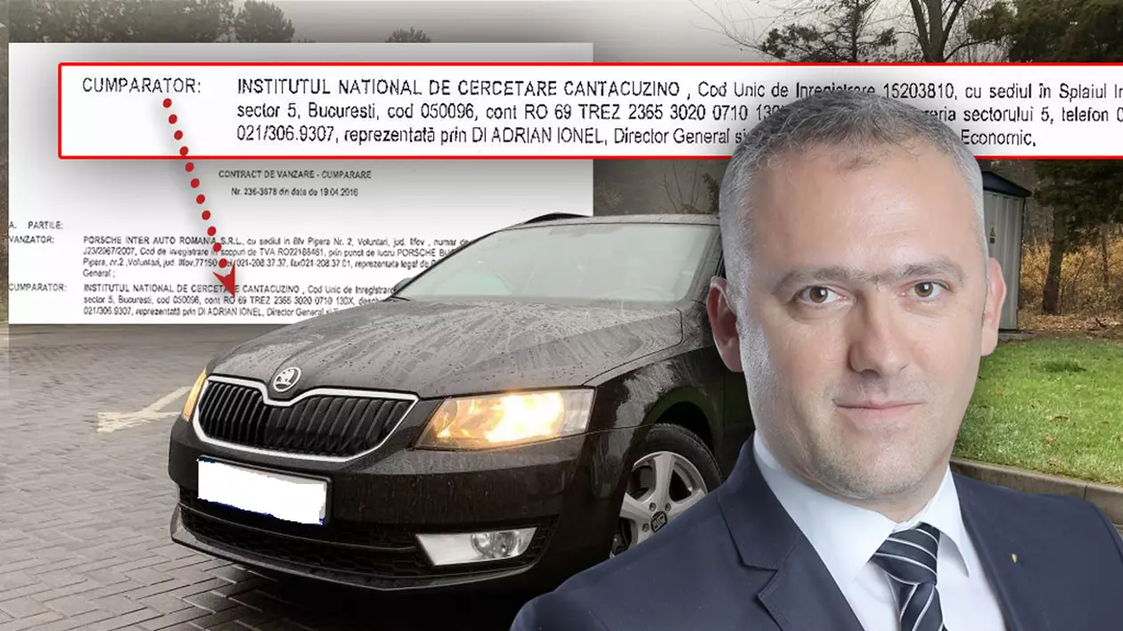 DOCUMENTE | Când era director la institutul falimentar „Cantacuzino”, șeful Unifarm și-a luat 4X4 pe bani publici