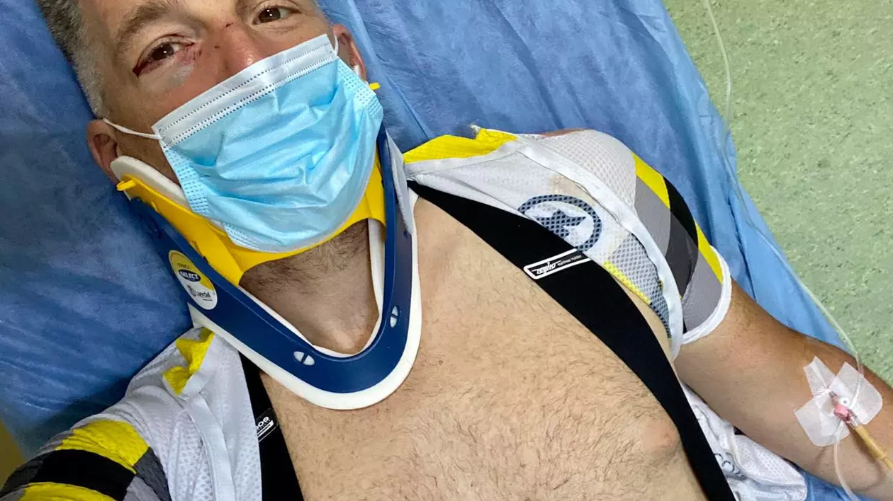 Pilotul de raliuri Alex Filip, lovit de un șofer în timp ce mergea cu bicicleta: „A virat spre mine cu intenția clară de a mă lovi”