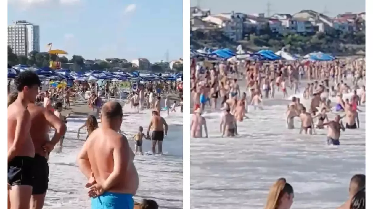 VIDEO | Cel mai aglomerat weekend pe Litoral. Turiștii sfidează în continuare regulile anti-COVID