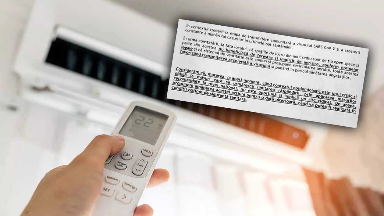 Aproape 40 de angajați din Ministerul Economiei refuză mutarea în noul sediu. “Nu stăm în aer condiționat pe timp de COVID”. Reacția unui secretar de stat