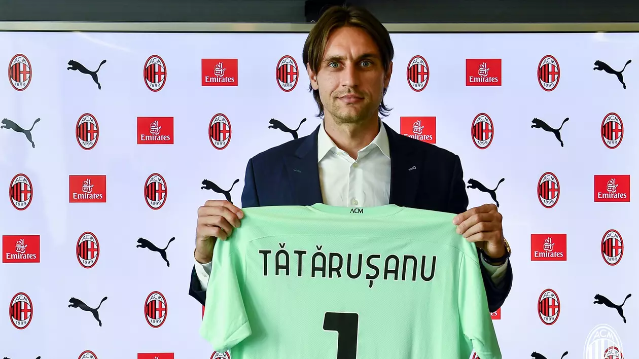 Ciprian Tătărușanu, primele declarații după ce a fost prezentat oficial la AC Milan: ”Sunt mândru să fiu aici”