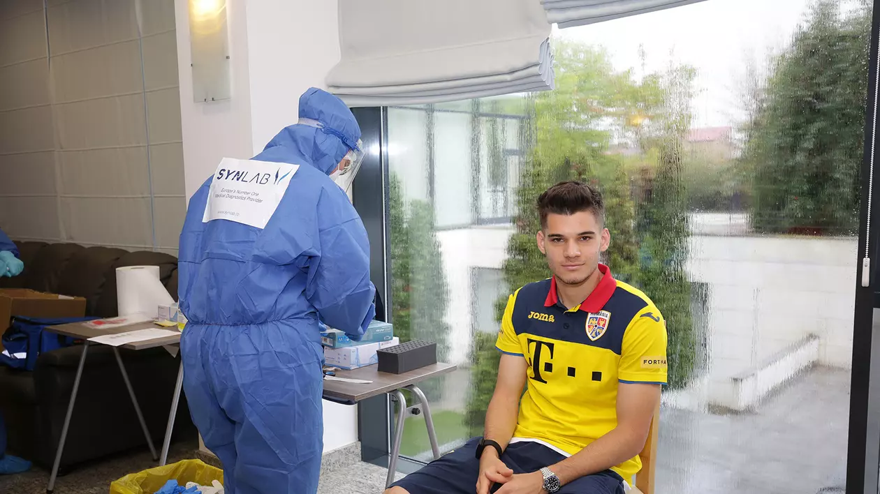 Ianis Hagi, testat la COVID-19 FOTO: frf.ro