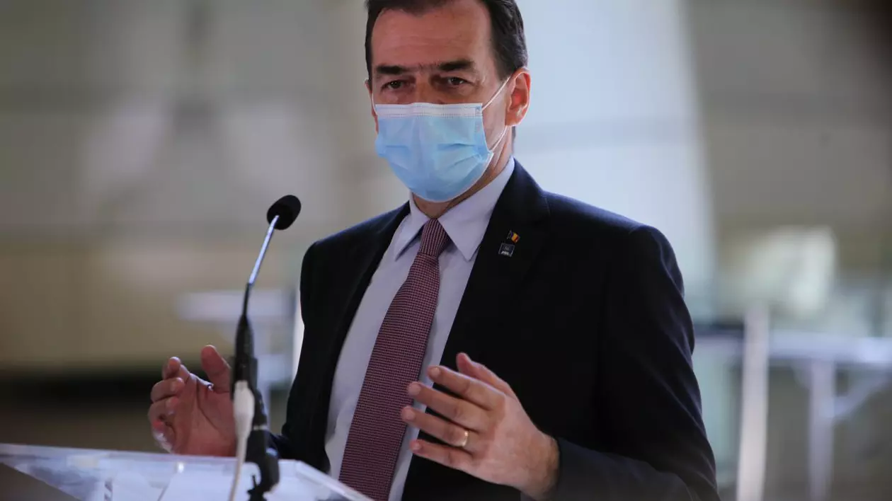 Premierul Ludovic Orban face declarații la inaugurarea metroului din Drumul Taberei