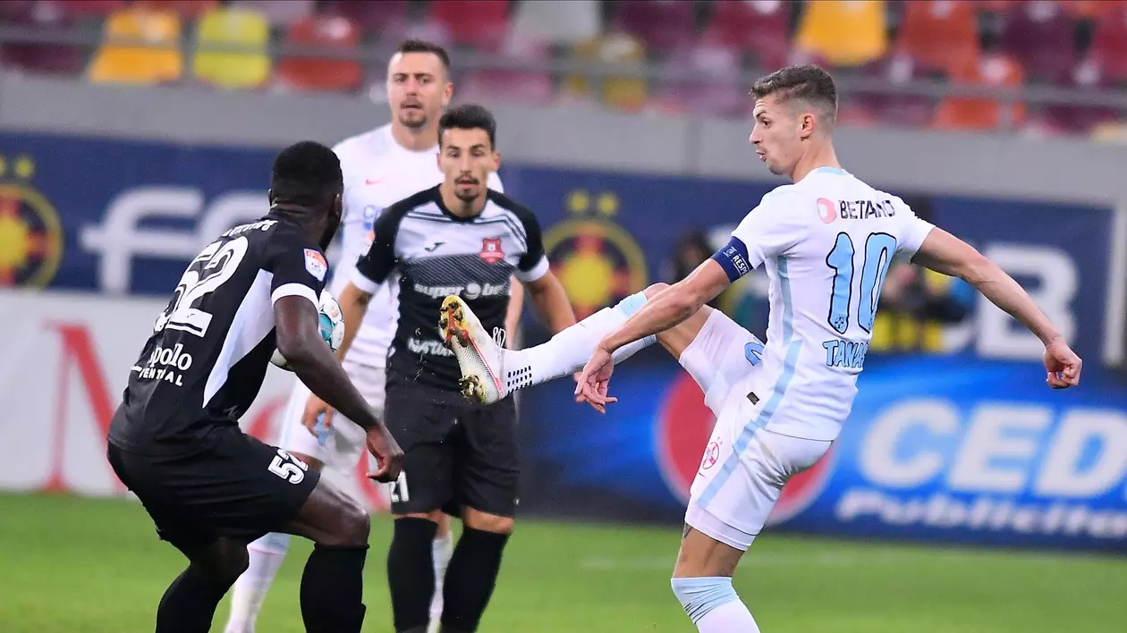 Liga 1, etapa a 8-a. Oltenii, învinși acasă de Clinceni. Steaua face scor cu Hermannstadt