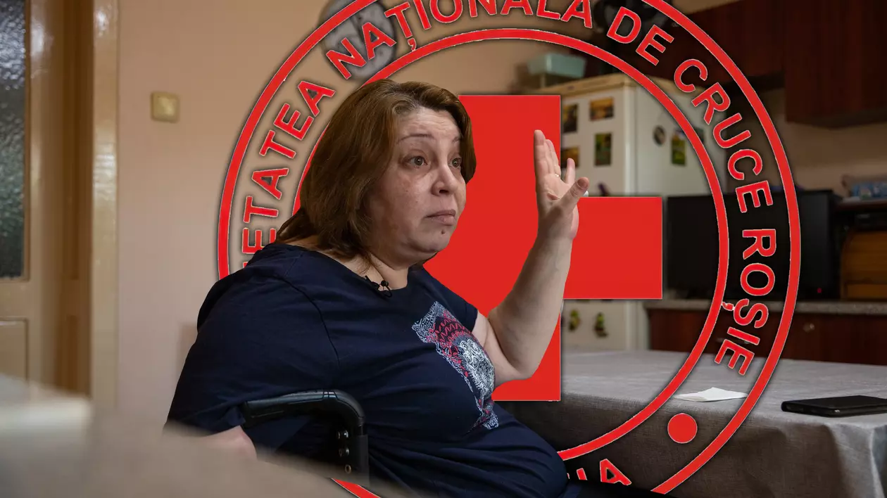 Cum a respins Crucea Roșie aplicația pe bani europeni a unei femei crescute într-o familie unde tatăl și-a ucis amanta, apoi ea însăși a fost agresată până la paralizie de soț!