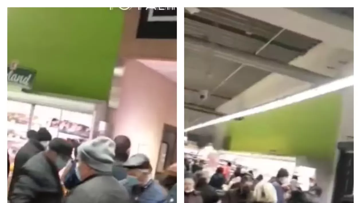 VIDEO  | Zeci de oameni s-au înghesuit într-un supermarket din Alexandria, după ce au fost anunțate reduceri la carne