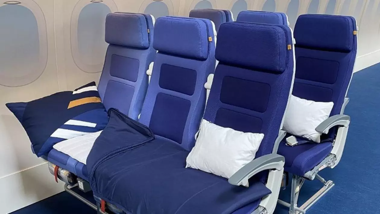 Trei scaune, pentru un singur pasager. Noul serviciu testat de Lufthansa pentru cursele lungi