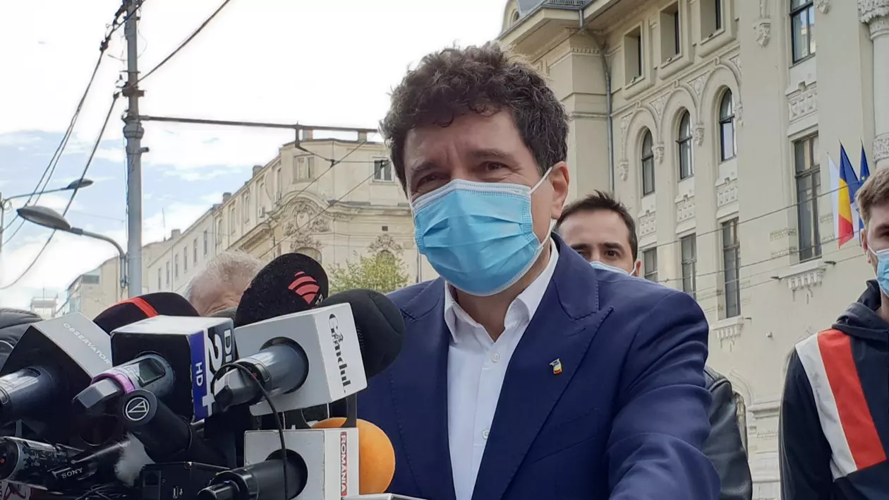Nicusor Dan, primarul Capitalei. Foto: Cristian Otopeanu