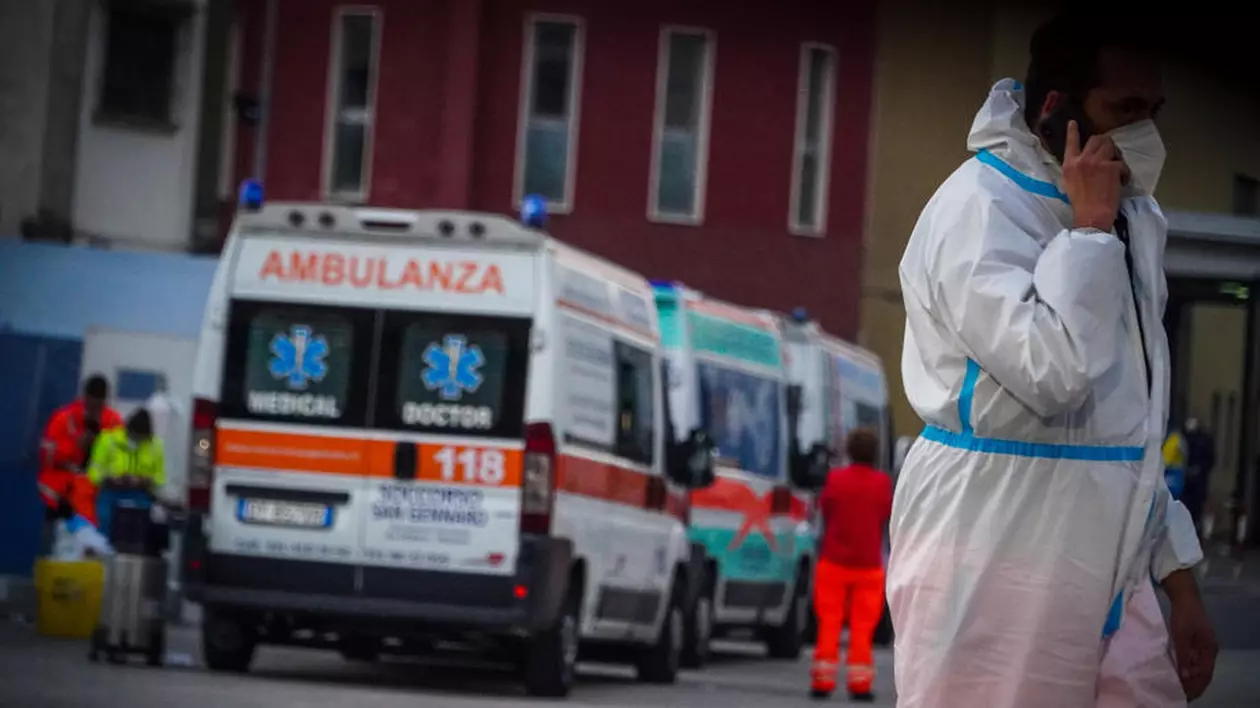 Italia a depășit un milion de cazuri de Covid de la începutul pandemiei. Numărul deceselor, în creștere