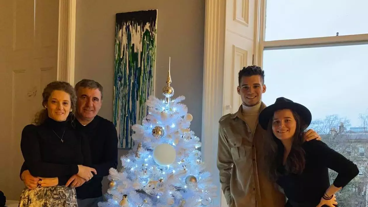 Gică Hagi a petrecut Crăciunul în Scoția, alături de familie. A doua zi, Ianis a dat golul victoriei pentru Rangers
