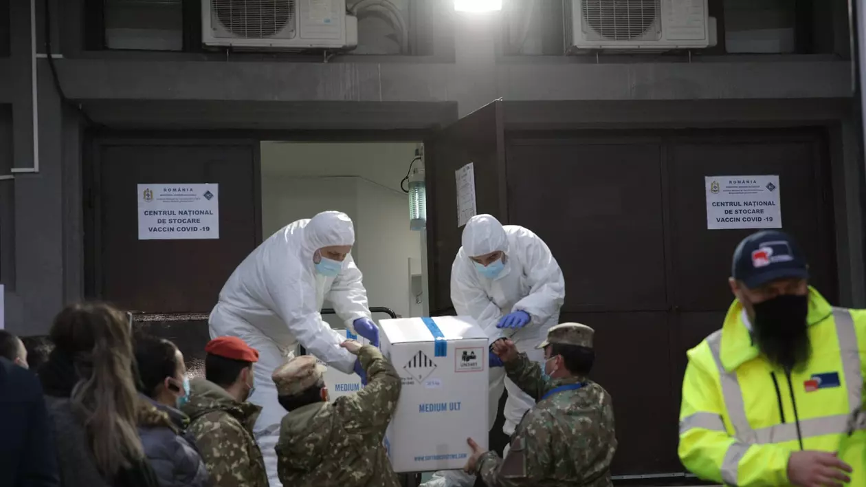 Vaccinul anti-COVID, depozitat la Institutul Cantacuzino. Premierul Cîțu: „Un moment important, îl așteptăm de un an”