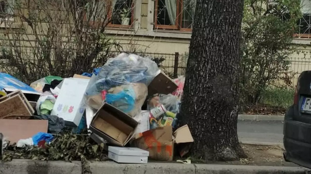 Compania Romprest, amendată cu 160.000 de lei pentru neridicarea deşeurilor