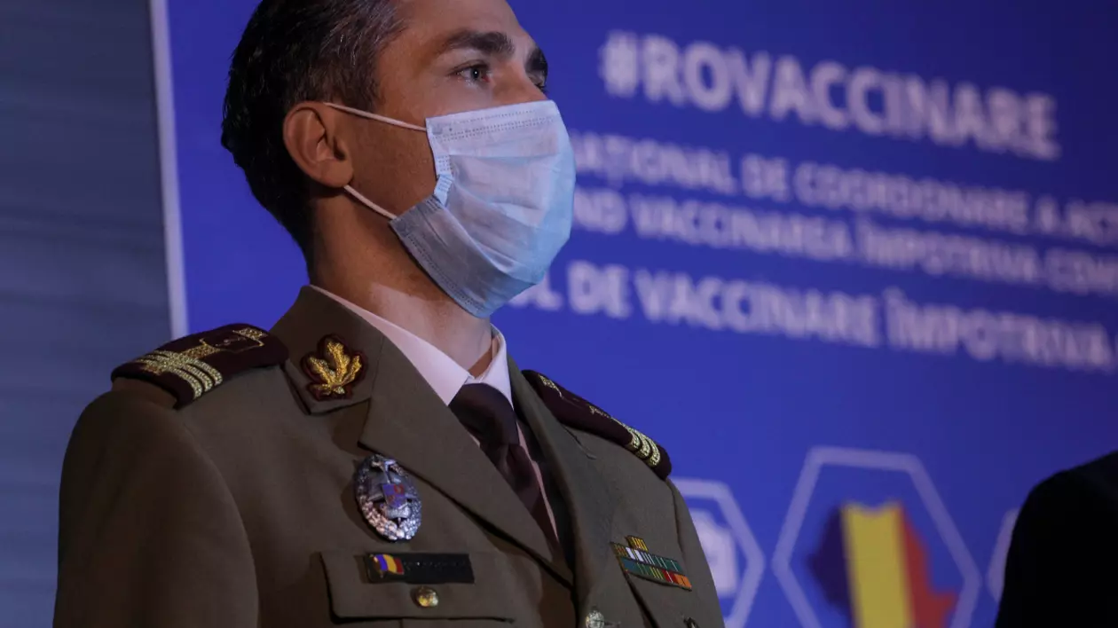Valeriu Gheorghiță, coordonatorul campaniei de vaccinare anti-COVID. Foto: Inquam Photos / Octav Ganea