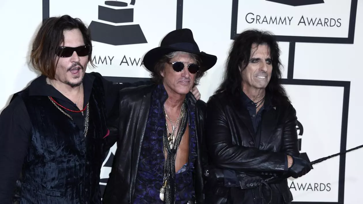 Alice Cooper, Joe Perry şi Johnny Depp vor concerta în 2021 la București. Când va avea loc spectacolul