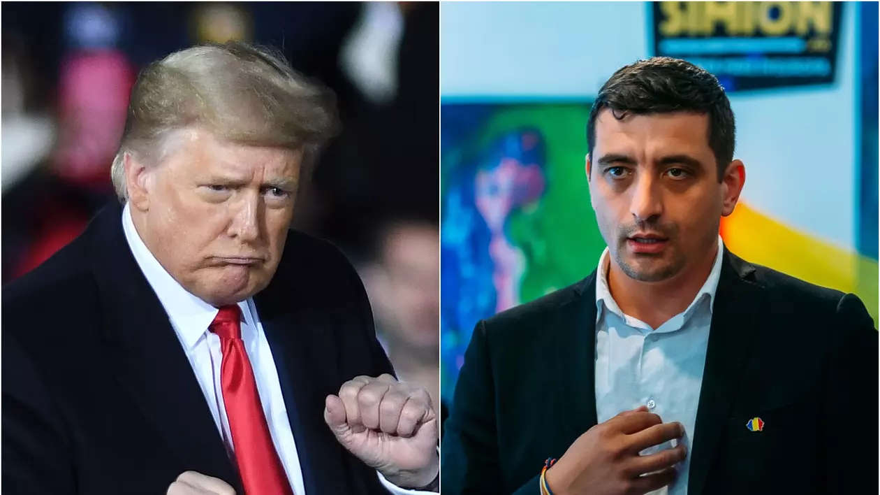Reacția lui George Simion atunci când a fost întrebat dacă Donald Trump poate fi considerat vinovat pentru violențele din Congresul american