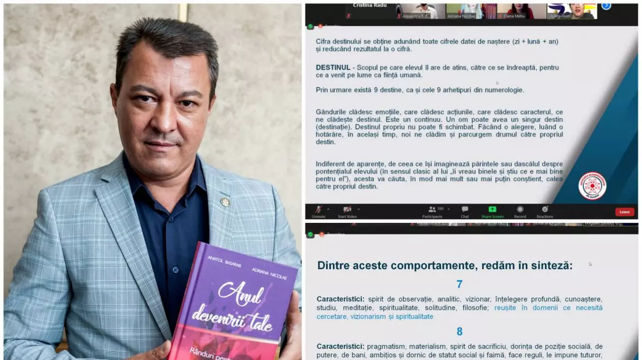 600 de profesori au învățat, la cursul online de numerologie, că ”Educația a ajuns un lucru drăcovesc. Voi creați ciumpalaci care nu sunt buni la nimic”