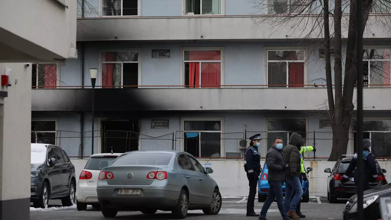Ministerul Sănătății, despre starea pacienților afectați de incendiul de la „Matei Balș”