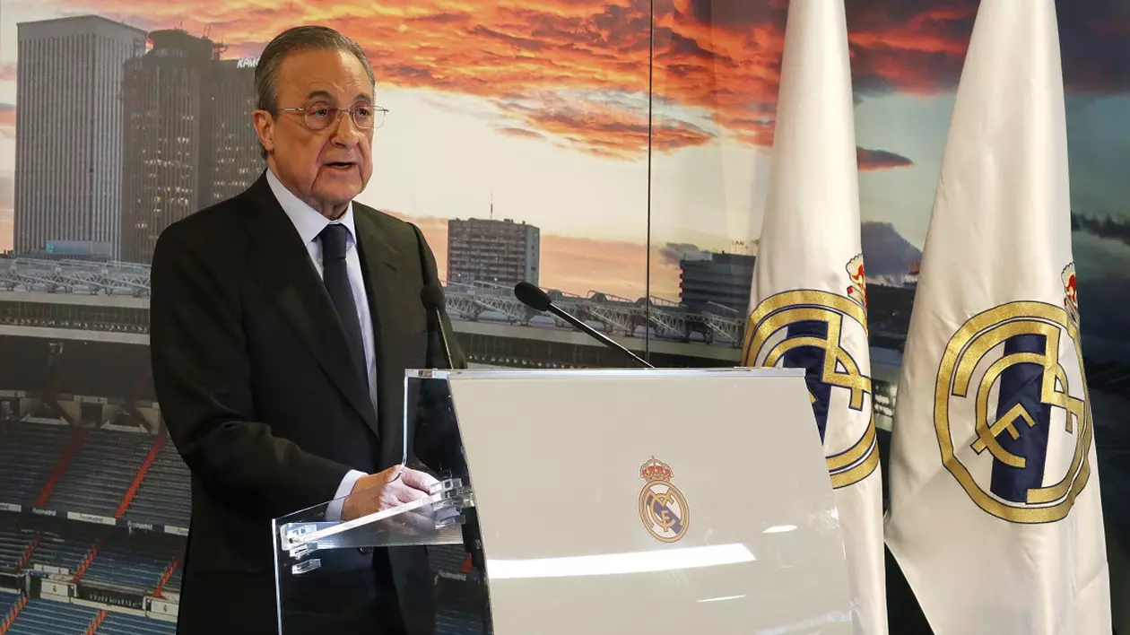 Florentino Perez, președintele clubului Real Madrid, a fost diagnosticat cu COVID-19. Cum se simte șeful grupării spaniole