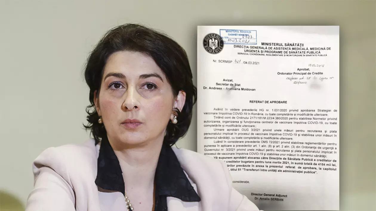Lungul drum prin birocrație al documentului de care depindea plata personalului din centrele de vaccinare și ce spune funcționarul care l-a semnat