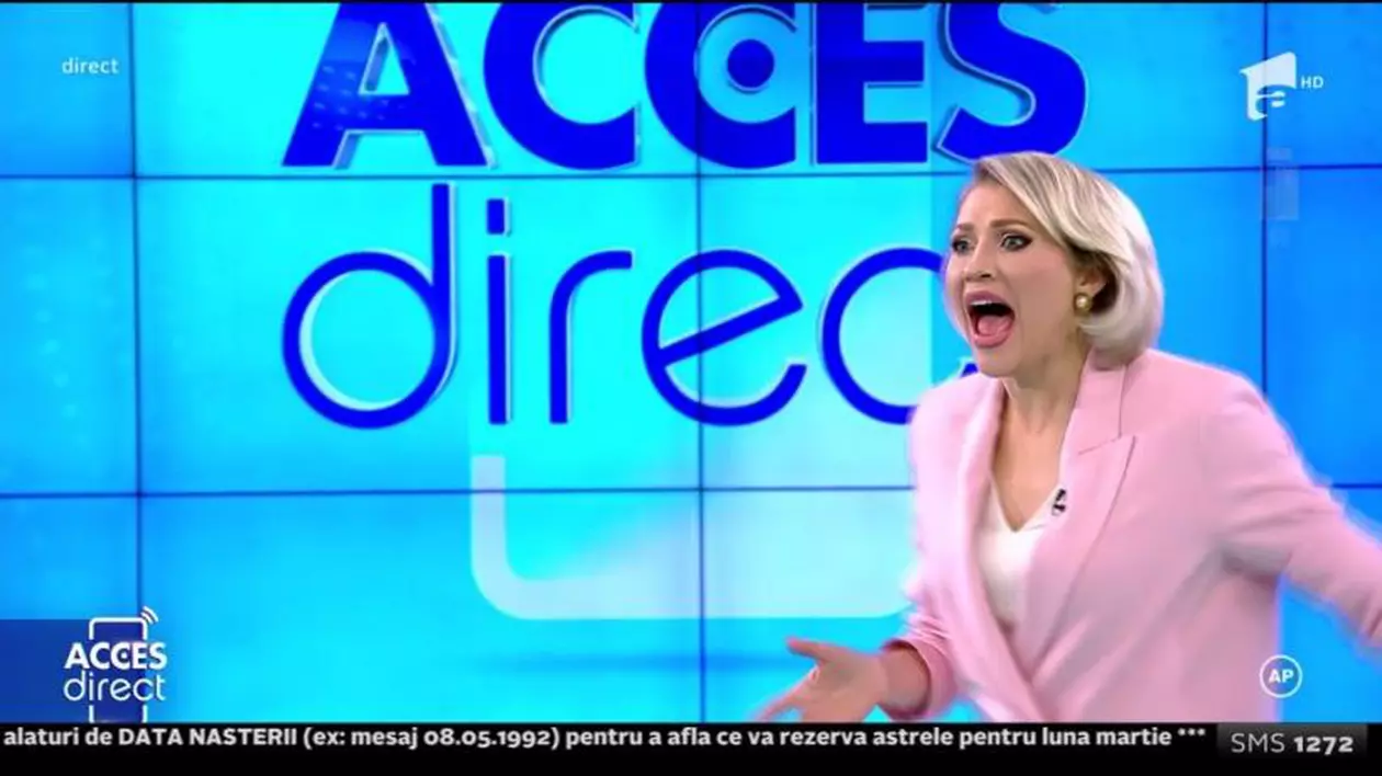 Mirela Vaida, atacată cu un bolovan de o femeie, în timpul emisiunii „Acces Direct” de la Antena 1: „Sunt șocată”