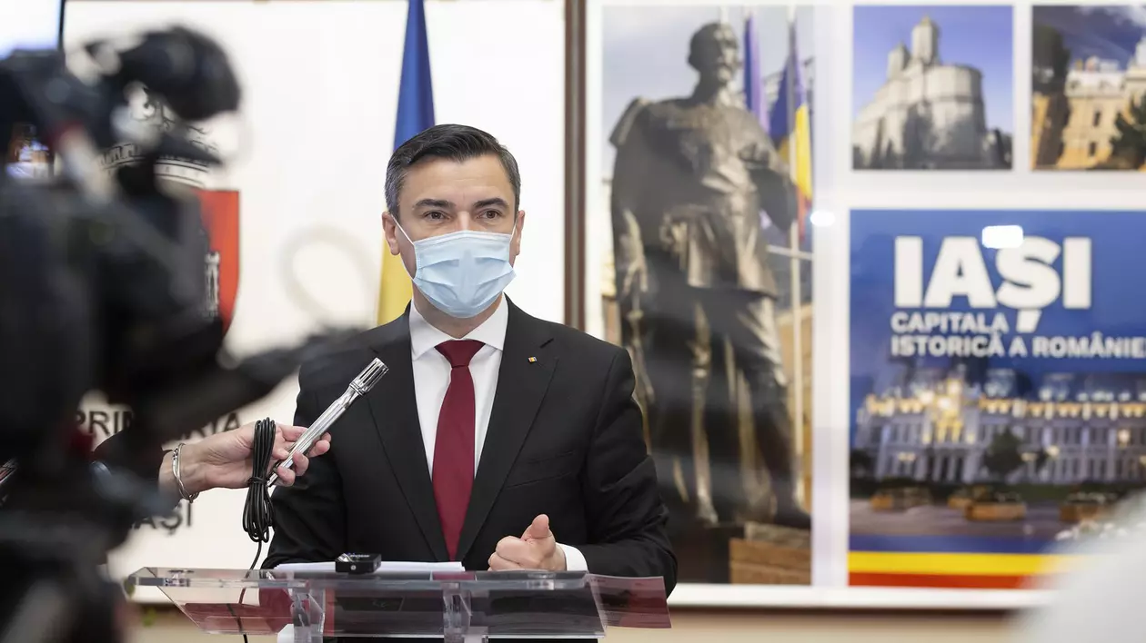 Primarul Mihai Chirica vrea lockdown în Iași „măcar două săptămâni, pentru a opri răspândirea COVID”