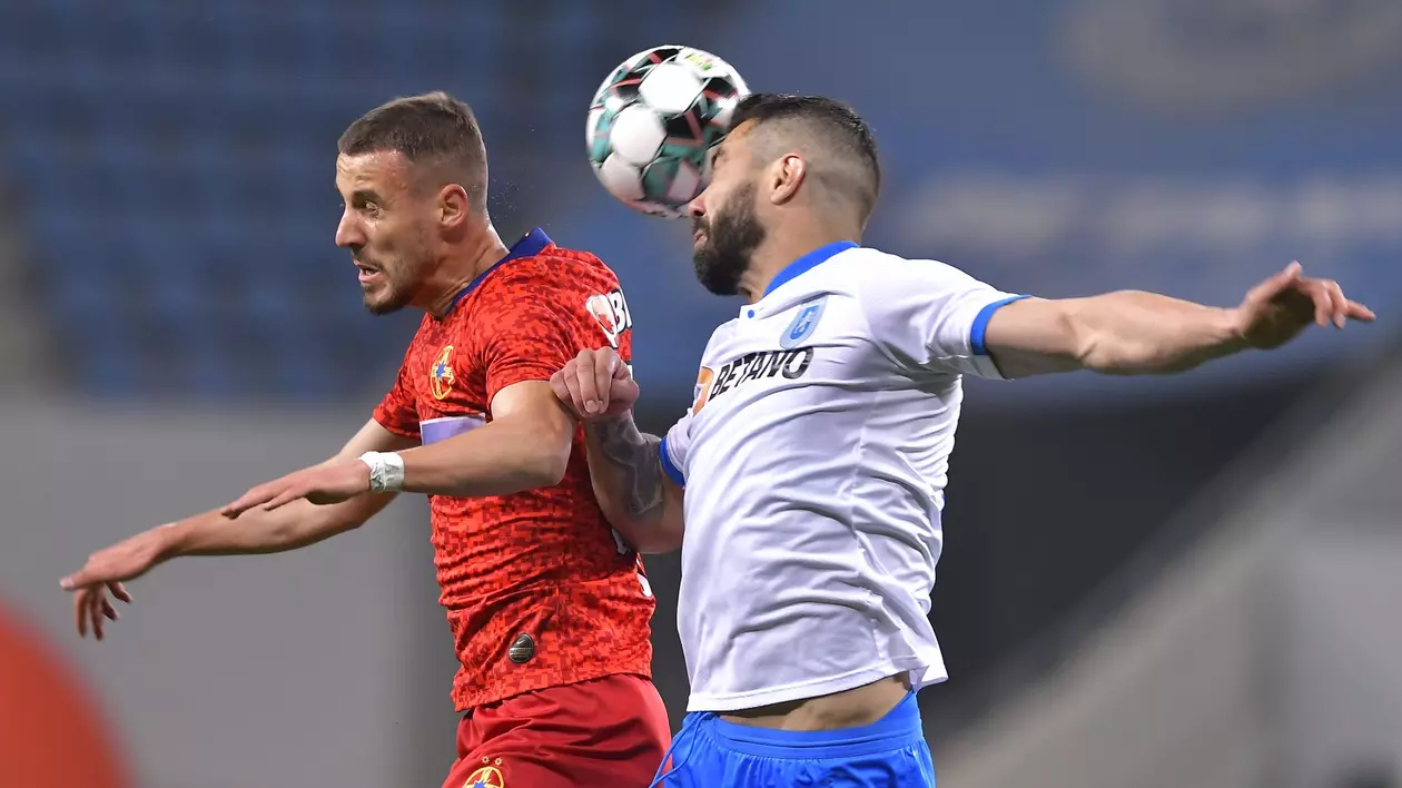 Liga 1, etapa a patra din play-off și play-out. Craiova câștigă cu FCSB. CFR Cluj, lider