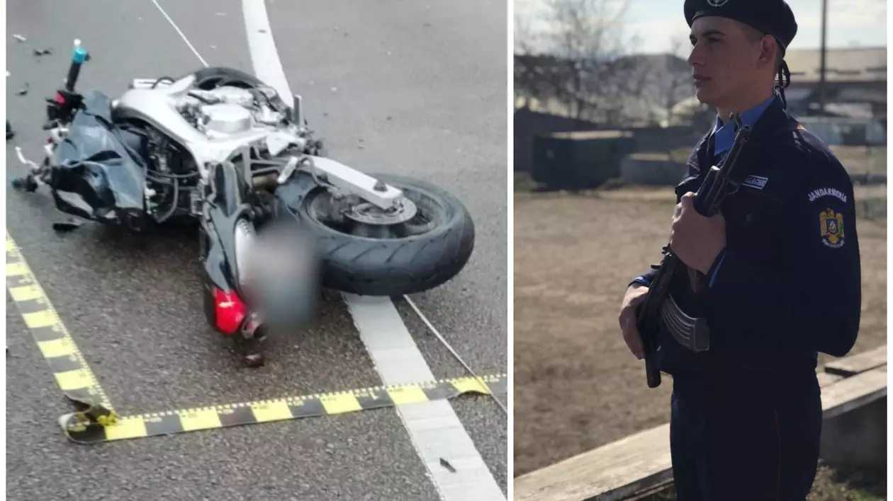 Accident motocicletă