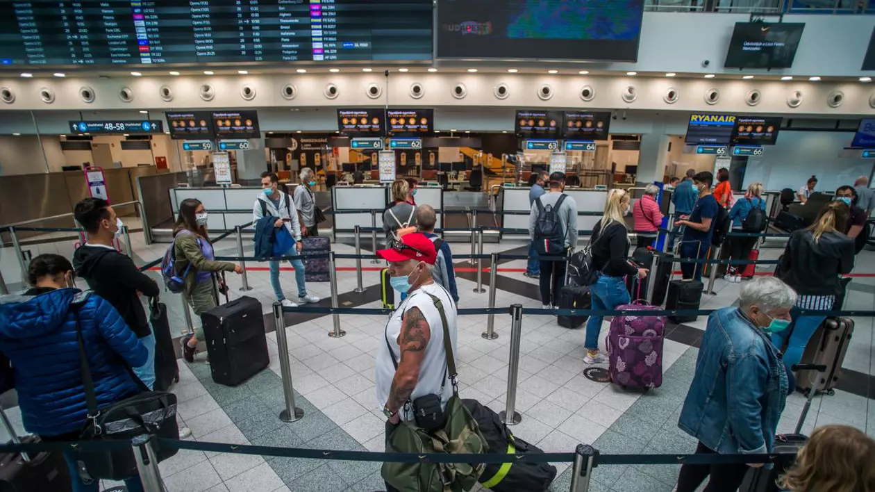 Aeroportul internațional Liszt Ferenc din Budapesta FOTO: EPA